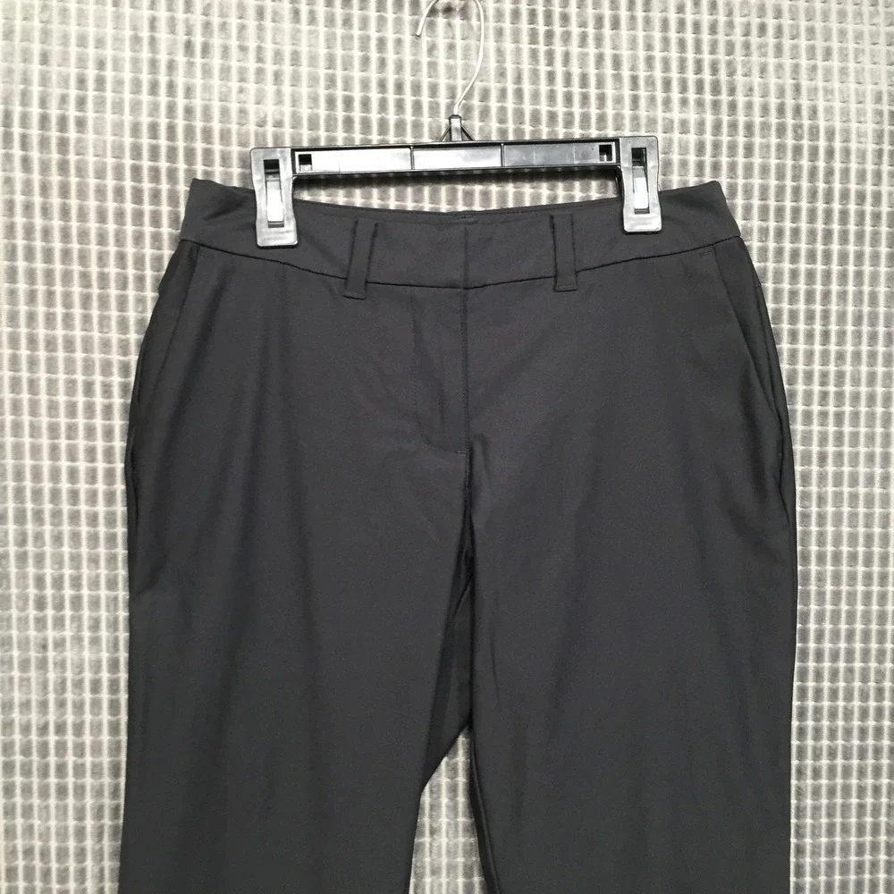 Nike Womens Golf Pants Dri-FIT Slim Fit Size 2 Black‎